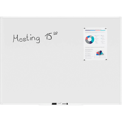 Artikelbild für MAUL Whiteboard MAULprimo 110,0 x 80,0 cm weiß kunststoffbeschichteter Stahl, Artikelnummer 444069