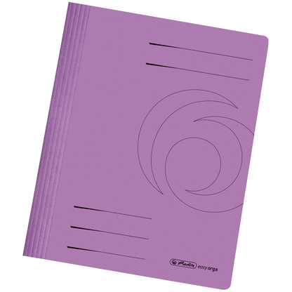 Artikelbild für herlitz Schnellhefter easy orga Karton violett DIN A4, 10 St., Artikelnummer 928445