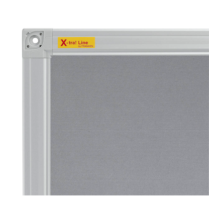Artikelbild für FRANKEN Pinnwand X-tra!Line 150,0 x 100,0 cm Textil grau, Artikelnummer 532984