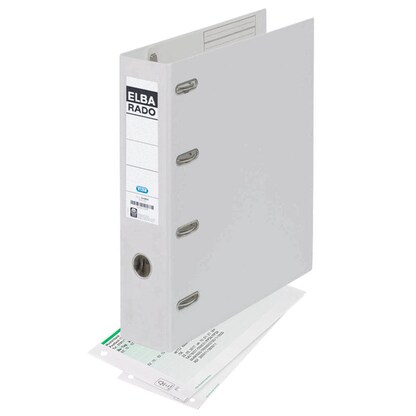 Artikelbild 6 für ELBA Doppelordner weiß Kunststoff 7,5 cm, 1 St., Artikelnummer 184390