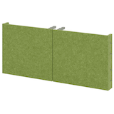 Artikelbild 1 für HAMMERBACHER FlexWall Türen grün 32,6 cm, Artikelnummer 949764