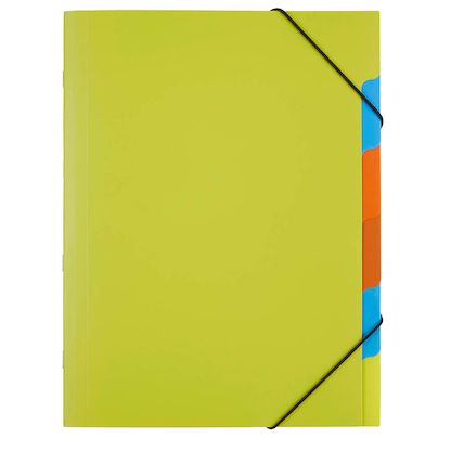 Artikelbild für PAGNA Ordnungsmappe Funky School 5 Fächer gelb, 1 St., Artikelnummer 893673