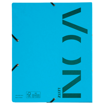 Artikelbild 7 für VON LEITZ Ringbuch 2-Ringe hellblau 2,5 cm DIN A4, 1 St., Artikelnummer 669798