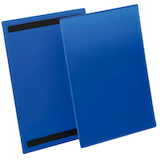 Artikelbild 1 für DURABLE Magnettaschen blau A4, 50 St., Artikelnummer 556581