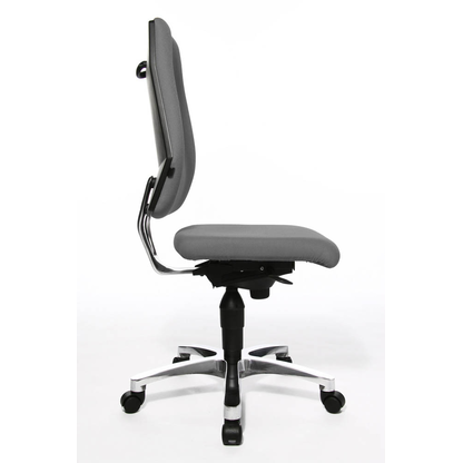 Artikelbild 4 für Topstar Bürostuhl Body Balance S30, SI99T23 Stoff grau, Gestell alu, Artikelnummer 529883