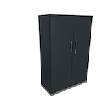 Artikelbild 1 für fm Aktenschrank Oldenburg, 4260649682159 lavagrau 3 Fachböden 100,0 x 44,2 x 151,7 cm, Artikelnummer 406274