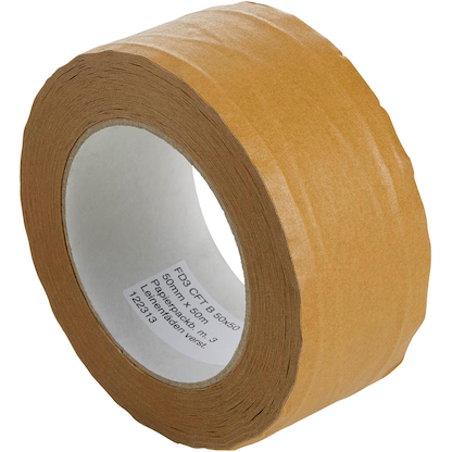 Artikelbild für SUPRA Packband SupraCraft® Plus fadenverstärkt mit Naturfäden braun 50,0 mm x 50,0 m 1 Rolle, Artikelnummer 149516