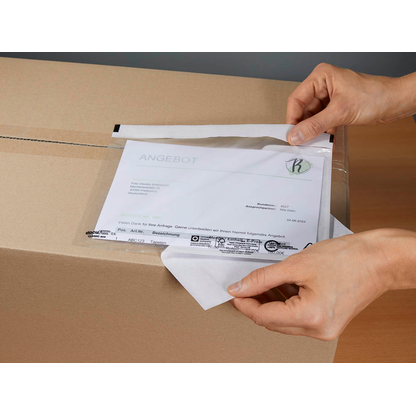 Artikelbild 7 für docuFIX® CLASSIC Lieferscheintaschen eco Kunststoff DIN C5 500 St., Artikelnummer 329411