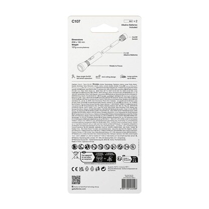 Artikelbild 12 für GP C107 LED Taschenlampe schwarz, 1 St., Artikelnummer 289047