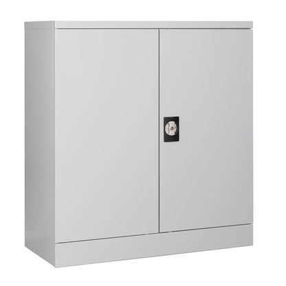 Artikelbild 4 für Gürkan Stahlschrank 109941 lichtgrau 2 Fachböden 92,0 x 42,0 x 100,0 cm, zerlegt, 1 St., Artikelnummer 220691