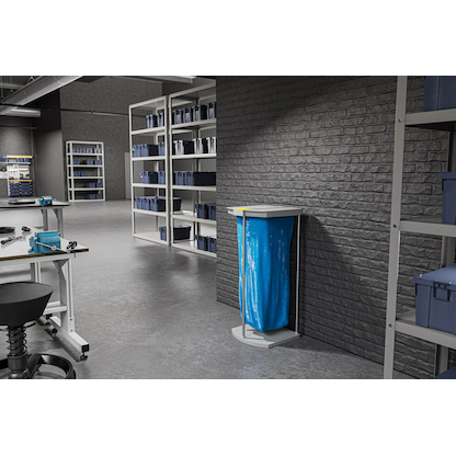 Artikelbild 2 für Hailo ProfiLine MSS XXXL Müllsackständer 120,0 l grau, 1 St., Artikelnummer 916247