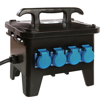 Artikelbild 2 für as-Schwabe PRCD-S Starkstromverteiler 2,0 m, Artikelnummer 969432