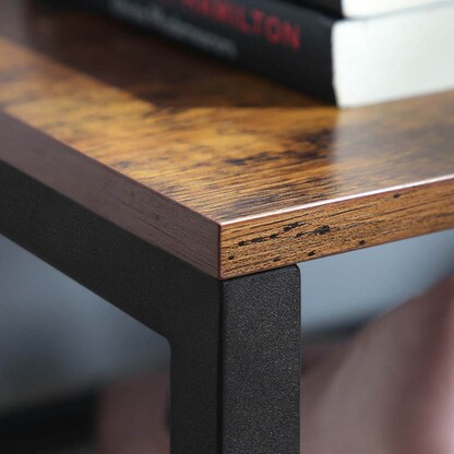 Artikelbild 6 für VASAGLE Schuhregal braun, schwarz 100,0 x 30,0 x 72,0 cm, 1 St., Artikelnummer 262609