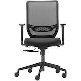 Artikelbild 1 für Trendoffice by Dauphin Bürostuhl to-sync work mesh, 9242SY1FVKGS Stoff schwarz, Gestell schwarz, Artikelnummer 323208