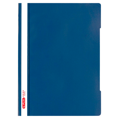 Artikelbild für herlitz Schnellhefter Quality Kunststoff dunkelblau DIN A4, 1 St., Artikelnummer 928679