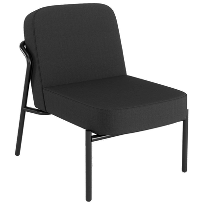 Artikelbild für medso powered by PAPERFLOW Sessel MEDSO S Rund anthrazit schwarz Kunststoff 58,0 x 74,3 x 73,6 cm, 1 St., Artikelnummer 522229