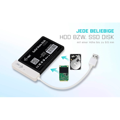 Artikelbild 12 für i-tec® MySafe USB 3.0 Easy Festplattengehäuse, Artikelnummer 661989