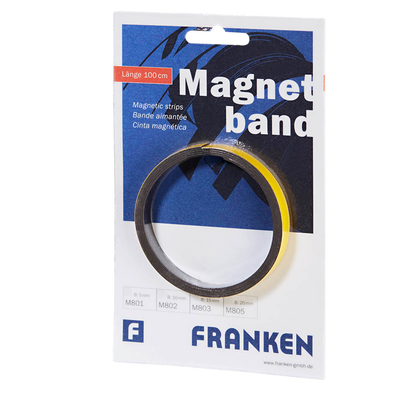Artikelbild 3 für FRANKEN Magnetband gelb 1,0 cm x 1,0 m, 1 St., Artikelnummer 351419