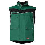 Artikelbild 1 für PLANAM® unisex Winterweste PLALINE grün, schwarz Größe 3XL, Artikelnummer 737092