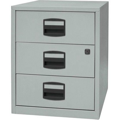 Artikelbild 5 für BISLEY Home Rollcontainer silber 3 Auszüge 41,3 x 40,0 x 52,8 cm, Artikelnummer 263362