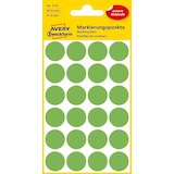 Artikelbild 1 für AVERY Zweckform Klebepunkte leuchtgrün Ø 18,0 mm, 96 St., Artikelnummer 750713