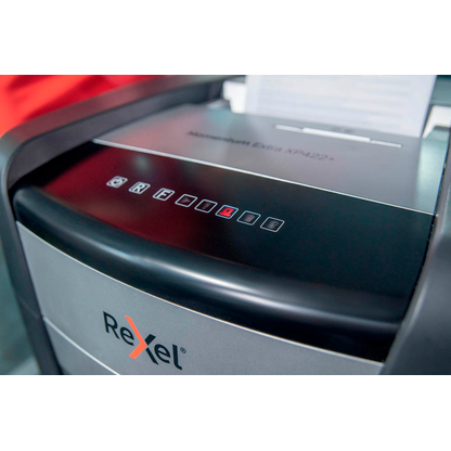 Artikelbild 18 für Rexel XP516+ Aktenvernichter mit Partikelschnitt P-5, 2 x 15 mm, bis 16 Blatt, grau, Artikelnummer 255857