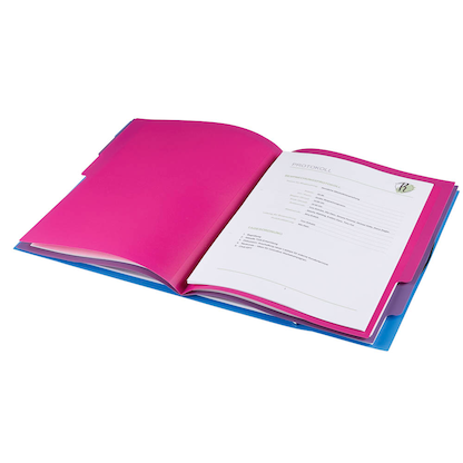 Artikelbild 4 für PAGNA Ordnungsmappe Funky School 5 Fächer blau, 1 St., Artikelnummer 893709