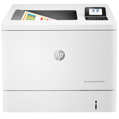 Artikelbild 2 für HP Color LaserJet Enterprise M554dn Farb-Laserdrucker weiß, Artikelnummer 332334
