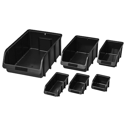 Artikelbild 3 für hünersdorff Sichtlagerkasten 7,1 l schwarz, Artikelnummer 677759