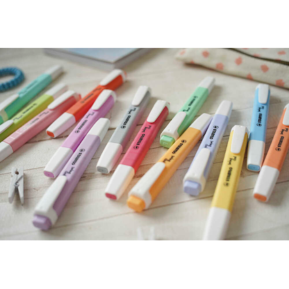 Artikelbild 2 für STABILO swing cool Pastel Textmarker farbsortiert, 8 St., Artikelnummer 967362