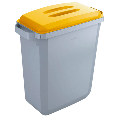 Artikelbild für DURABLE Durabin 60 Mülleimer 60,0 l grau, gelb, 1 St., Artikelnummer 187308