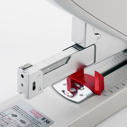 Artikelbild 2 für novus Heftgerät B56 hellgrau-schwarz, 1 St., Artikelnummer 568598