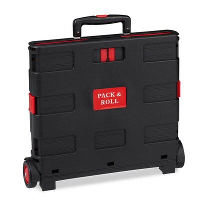 Artikelbild 3 für relaxdays Einkaufstrolley Kunststoff schwarz 46,0 x 37,0 x 39,0 cm, Artikelnummer 362014