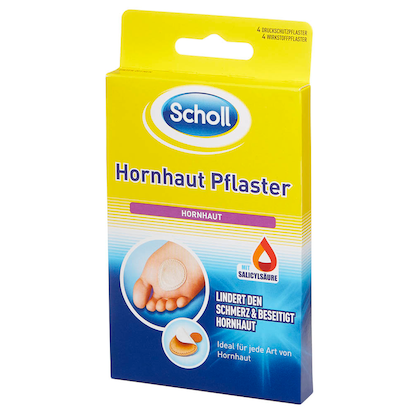 Artikelbild 4 für Scholl Hornhautpflaster 7313 beige, 4 St., Artikelnummer 624223