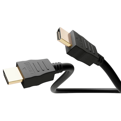 Artikelbild 2 für goobay HDMI 2.1 Kabel 48 Gbit/s 3,0 m schwarz, 1 St., Artikelnummer 648367
