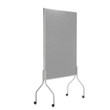 Artikelbild 1 für rocada Trennwand 8100V22, grau 122,0 x 196,0 cm mit Rollen, 1 St., Artikelnummer 117899