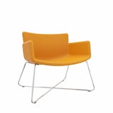 Artikelbild 1 für fm Sessel LODUS orange chrom Stoff 86,0 x 72,0 x 80,0 cm, 1 St., Artikelnummer 448698