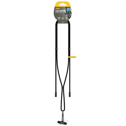 Artikelbild 2 für Aqiila® LANYARD Handykette Ladekabel schwarz, Kabellänge: 0,3 - 1,5 m, 60 Watt, Artikelnummer 739486