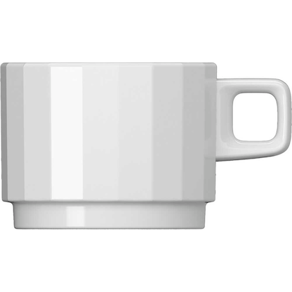 Artikelbild 2 für BAUSCHER Kaffeetassen EDGE weiß 0,20 l, 6 St., Artikelnummer 819429