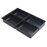 Artikelbild 1 für BISLEY 227P1800 Schubladeneinsatz schwarz 1 St., Artikelnummer 349183