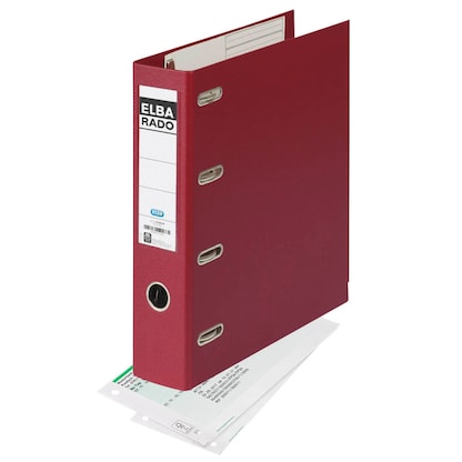 Artikelbild 7 für ELBA Doppelordner weiß Kunststoff 7,5 cm, 1 St., Artikelnummer 184390