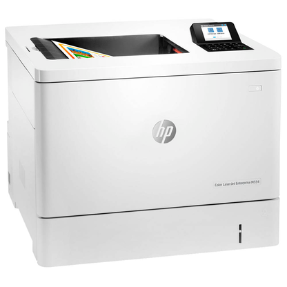 Artikelbild für HP Color LaserJet Enterprise M554dn Farb-Laserdrucker weiß, Artikelnummer 332334