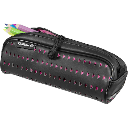 Artikelbild 5 für Pelikan Schlampermäppchen Quattro Lasercut schwarz /pink, 21,5 x 7,0 cm, Artikelnummer 726754