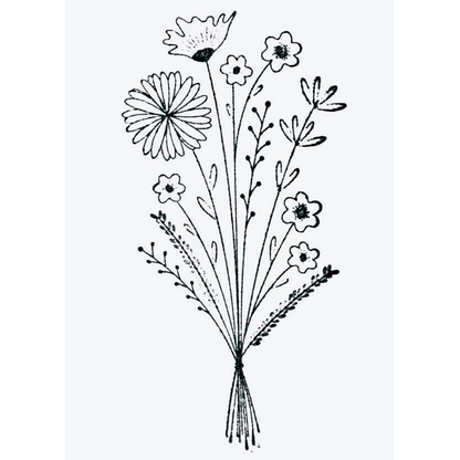 Artikelbild 2 für artoz Motivstempel Blumenstrauss 4,0 x 6,0 cm, 1 St., Artikelnummer 129029