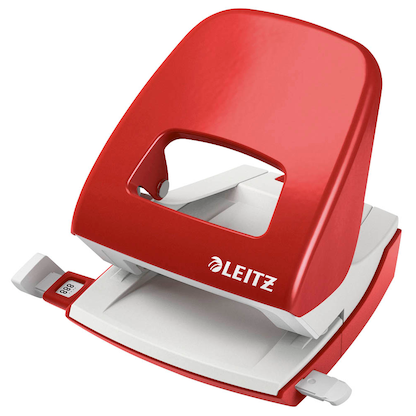 Artikelbild für LEITZ Locher NeXXt 5008 rot, 1 St., Artikelnummer 367771