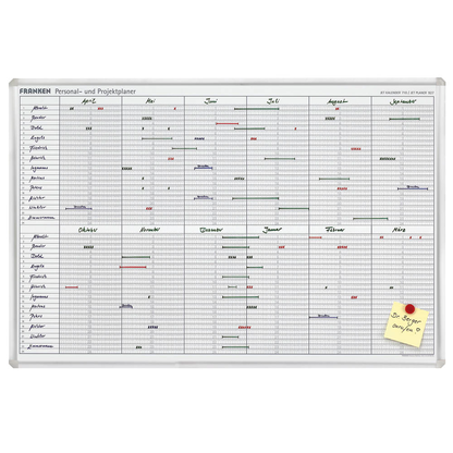 Artikelbild für FRANKEN JetKalender® 710 Jahresplaner, blanko 90,0 x 60,0 cm, Artikelnummer 533024
