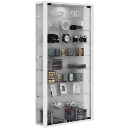 Artikelbild für VCM my home Vitrosa Maxi Vitrine weiß 8 Fachböden, Artikelnummer 780770