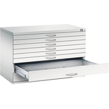 Artikelbild 1 für CP 7100 Planschrank lichtgrau 8 Schubladen 110,0 x 76,5 x 76,0 cm, 1 St., Artikelnummer 682031