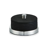 Artikelbild 1 für Zeller Untersetzer schwarz, silber Ø 10,0 cm 7-tlg., 7 St., Artikelnummer 396172