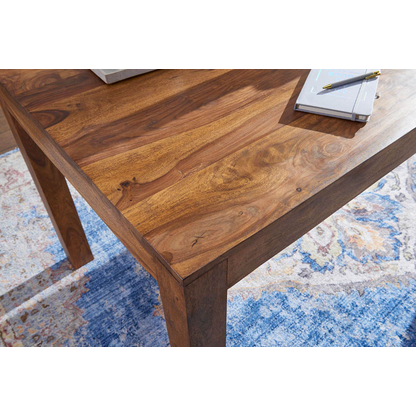 Artikelbild 7 für WOHNLING Esstisch sheesham rechteckig, 4-Fuß-Gestell sheesham, 140,0 x 80,0 x 76,0 cm, Artikelnummer 904643